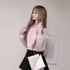 Japanese Pastel Transparent Sleeve Acid Sugar Shirt Top SD00710