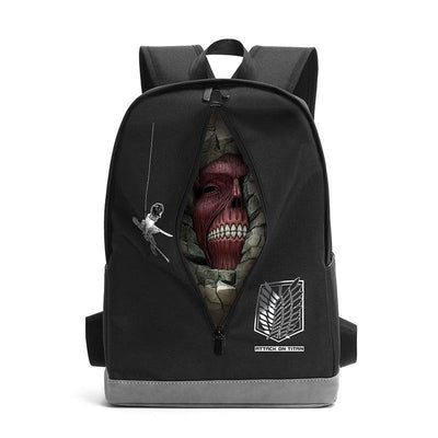 Attack On Titan Zipper Titan Backpack SD00186