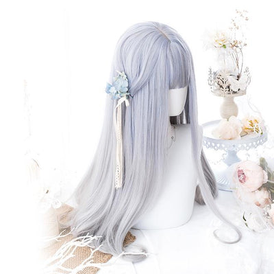 Silver Gradient Long Wig SD00176