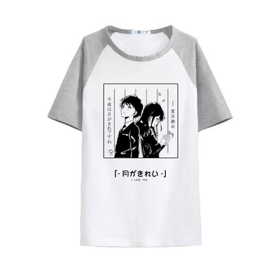 Japanese anime couple love t-shirt SD00780