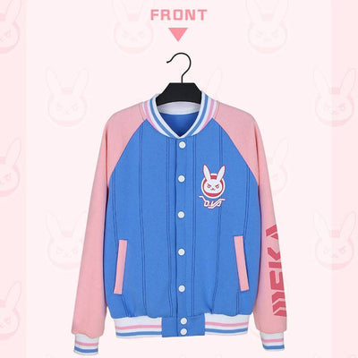 Overwatch D.VA DVA Baseball Jacket SD01020