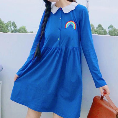 Blue Rainbow Dress SD00202