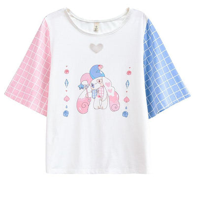 Bunny Joker Heart T-shirt SD01889