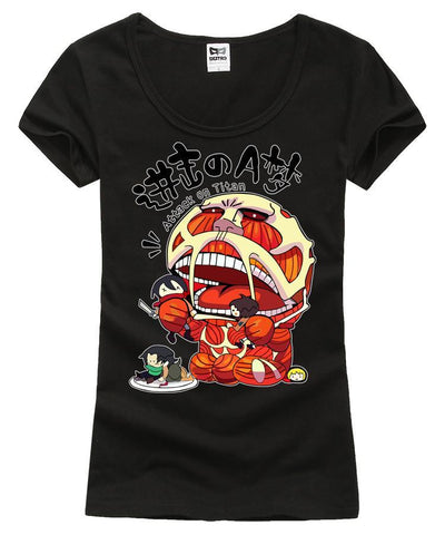 Attack on Titans Anime Titan Eating T-shirt SD00769