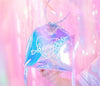 Japanese harajuku transparent holographic hand bag SD00787