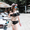 Korean Summer Lotus Leaf 2 Piece Swimsuit (swim suit) SD02405