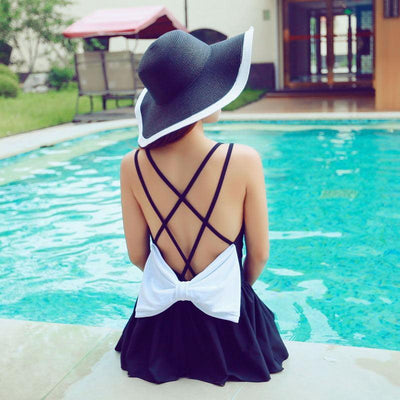 Big Bow Swimsuit Dress SD00566