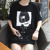 Japanese Harajuku Girl Printed Long T-shirt SD01211