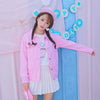 Sweet Pink Cherry Short Denim Jacket SD00114