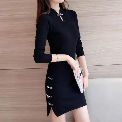Casual cheongsam dress SD00933