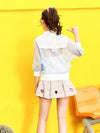 Blue Transparent Sailor Bow Jacket SD01846