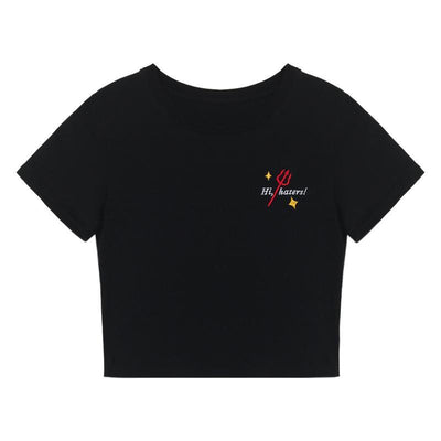 Hi Haters Black T-shirt SD01440