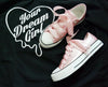 Harajuku Pink Glitter Canvas Shoes SD01719