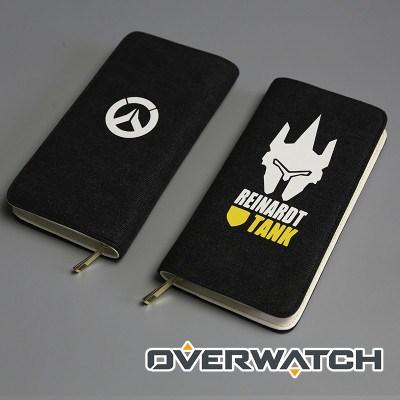 Overwatch Various Black Long Flat Wallets SD01511