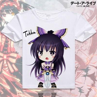 Anime Date Alive Prints T-shirt SD00650