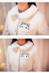 Japanese Anime Neko Astume Warm Soft Paws Pocket Coat SD00744