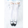 Lace Ribbon Thigh High Tight Socks SD00287