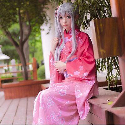 Eromanga-sensei anime  Sagiri Izumi cosplay kimono dress SD00831