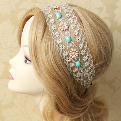 Lolita Fresh Daisy Lace Hairband SD00220