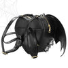 Japanese harajuku lolita black heart bat backpack SD00916