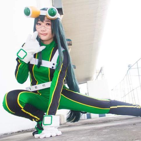 My Hero Academia Tsuyu Asui Battle Suit Cosplay SD01591