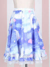 Japanese Purple Kawaii Night Sky Kimono Haori set SD02479