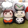 Overwatch Cute Face D.VA/Reaper/Soldier:76/Genji/Hanzo Pillow SD02109