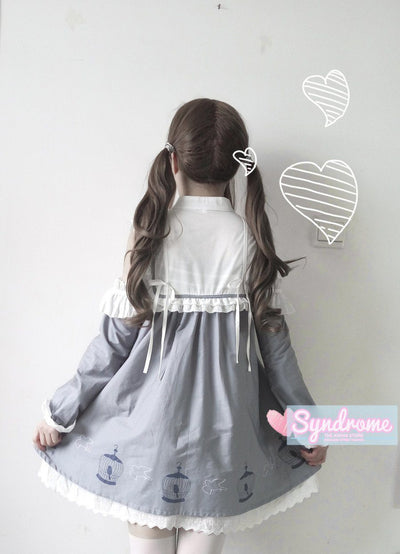 Harajuku Japanese Bird Cage Lolita Dress SD00745