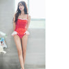 Korean Cute Lace 1 Piece Swimsuit (swim suit) SD00713