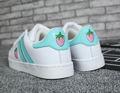 Pink Strawberry Sneakers Shoes SD00616