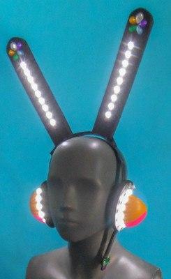 Cosplay Love Live LoveLive Light Up LED Cyber Headphones SD00732