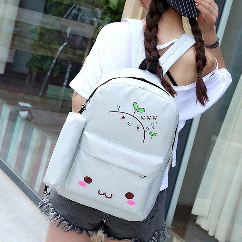 Kawaii Emoticon School BackPack SD01146