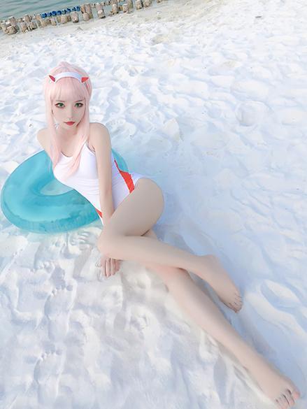 Darling In The Franxx Code:002 Zero Two Summer Swimsuit  SD01524