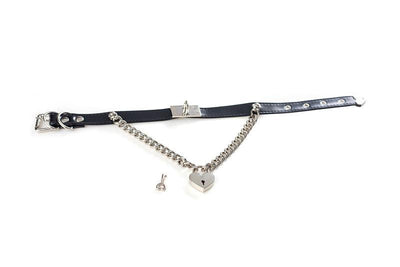 Chain Heart Locker Neck Strap Collar Choker SD00101