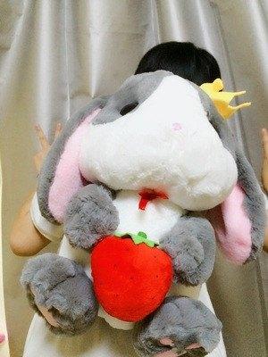 Kawaii Fluffly Bunny Backpack SD01464