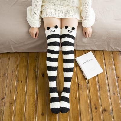 Cute Warm Woolen Animal Faced Stockings SD01865