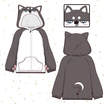 Cute Warm Husky Hoodie Sweater SD01676