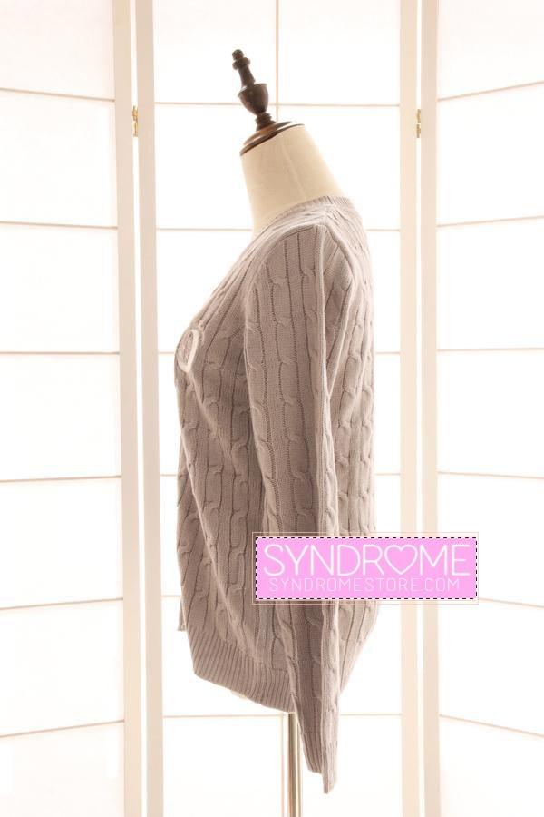 Sailor Moon Woolen Long-Sleeved Cardigan Sweater SD00254