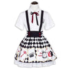 Alice In The Wonderland Strap Skirt/T-shirt SD02085