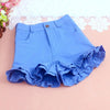 Pastel Sweet lotus leaf edge shorts SD01037