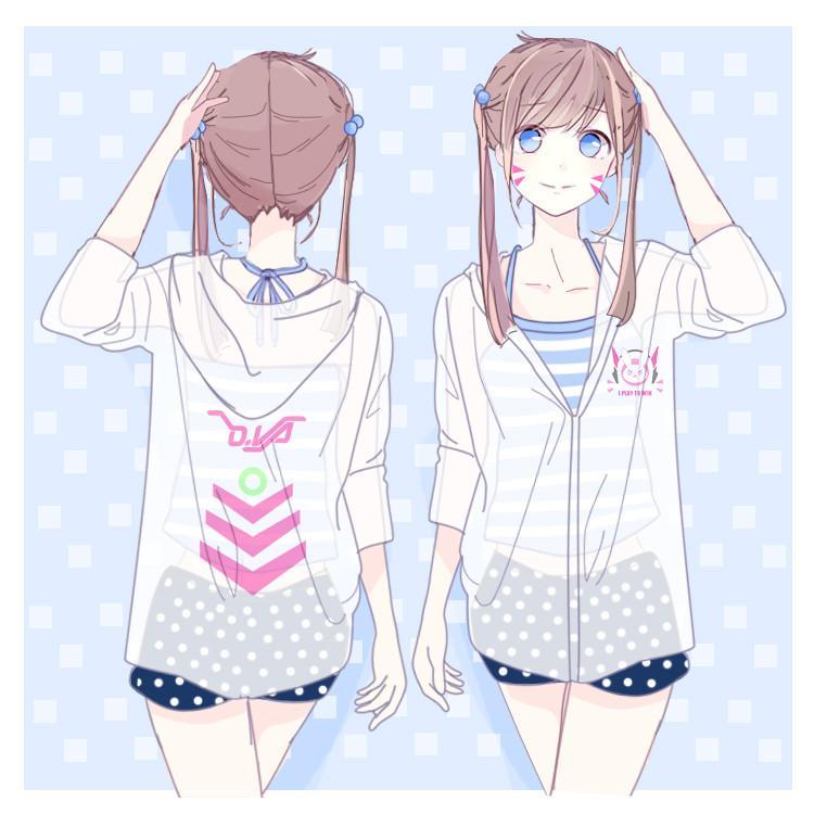 Overwatch D.VA Transparent Jacket SD00433