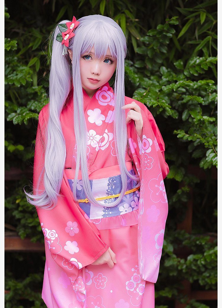 Eromanga-sensei anime  Sagiri Izumi cosplay kimono dress SD00831