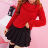 Knitted Turtle Neck Sweater SD00422