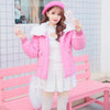 Korean Sweet Hollow Chest Heart Sweater SD01219