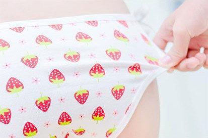 Cute White Strawberry Undies SD01750