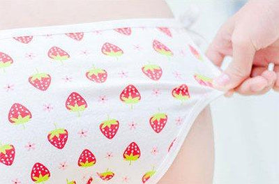 Cute White Strawberry Undies SD01750