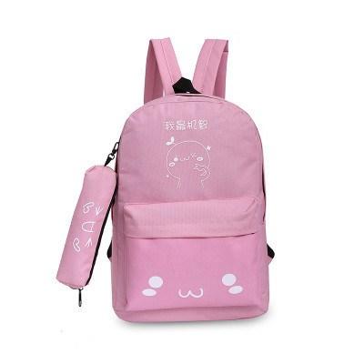 Kawaii Emoticon School BackPack SD01146