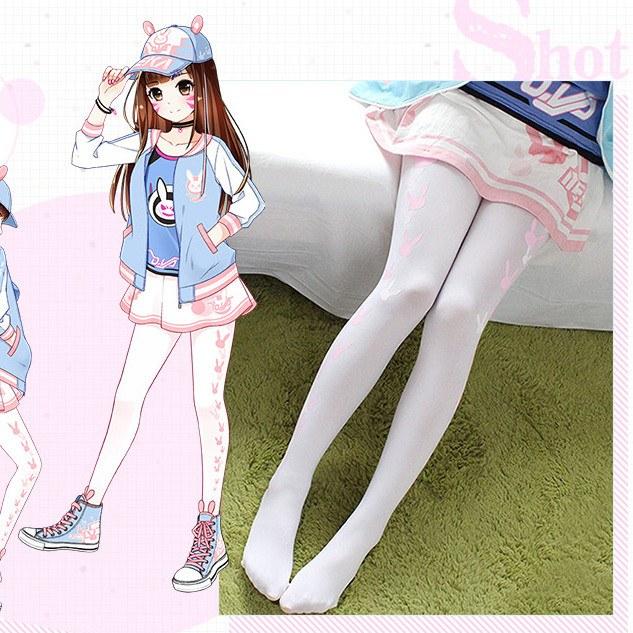 Overwatch D.VA DVA Bunny Tights Ver.1 SD01475