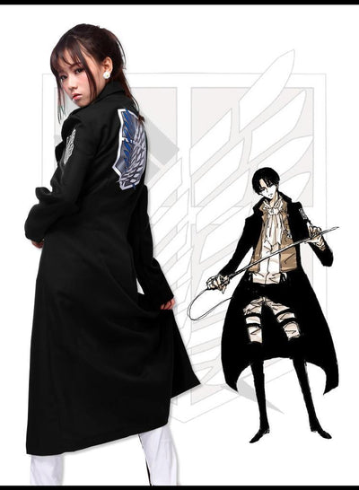 Attack on Titans Anime Long Jacket Coat SD00750