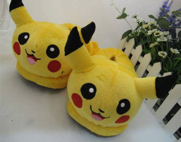 Japanese Anime Pikachu Pokémon Slippers Shoes SD00694